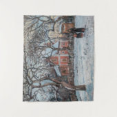 Camille Pissarro - Chataigniers a Louvecienne Wandkleed (Voorkant)