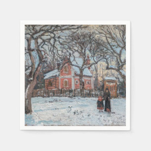 Camille Pissarro - Chataigniers bij Louveciennes Servet