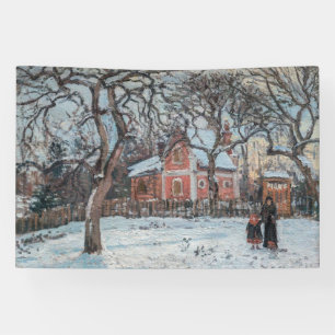 Camille Pissarro - Chataigniers bij Louveciennes Spandoek