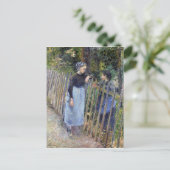 Camille Pissarro Conversation Briefkaart (Staand voorkant)