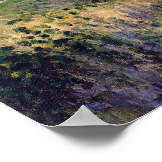 Camille Pissarro Côte des Grouettes nabij Pontoise Poster (Hoek)