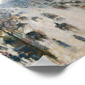 Camille Pissarro - de Boulevard Montmartre Poster (Hoek)