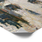 Camille Pissarro - de Boulevard Montmartre Poster (Hoek)