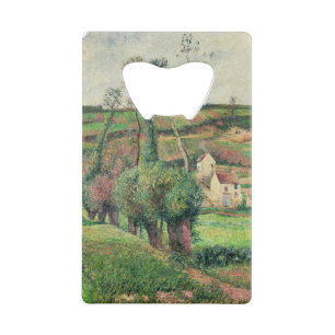 Camille Pissarro De kool- en kool- en deegwaren Creditkaart Flessenopener