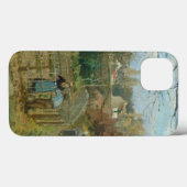 Camille Pissarro | De omheining, 1872 (olieverf op Case-Mate iPhone Case (Achterkant (horizontaal))