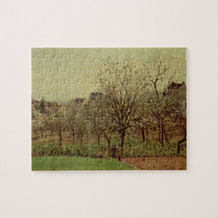 Camille Pissarro   De Orchard, 1870 (olie op canva Legpuzzel