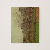 Camille Pissarro | De Orchard, 1870 (olie op canva Legpuzzel (Verticaal)