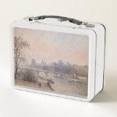 Camille Pissarro - De Seine en het Louvre (Achterkant)