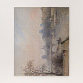 Camille Pissarro - De Seine en het Louvre Legpuzzel (Verticaal)