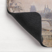 Camille Pissarro - De Seine en het Louvre Muismat (Hoek)