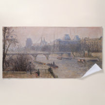 Camille Pissarro - De Seine en het Louvre