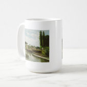 Camille Pissarro | De sluis bij Pontoise Koffiemok (Voorkant links)