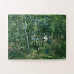 Camille Pissarro Edge of Bossen nabij L'Hermitage Legpuzzel