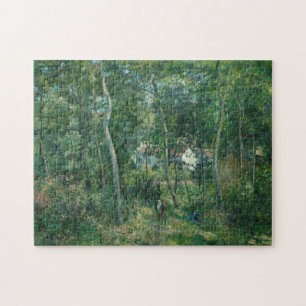 Camille Pissarro Edge of Bossen nabij L'Hermitage Legpuzzel