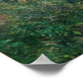 Camille Pissarro Edge of Bossen nabij L'Hermitage Poster (Hoek)