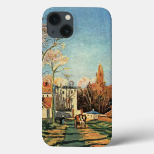 Camille Pissarro Entrance Village of Voisins Case-Mate iPhone Case