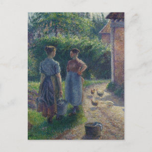 Camille Pissarro Fine Art Impressionist cards, Gif Briefkaart