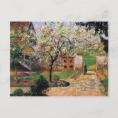 Camille Pissarro- Flowering Plum Tree, Eragny Briefkaart (Voorkant)