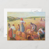 Camille Pissarro | Gleaners, 1889 Briefkaart (Voorkant / Achterkant)