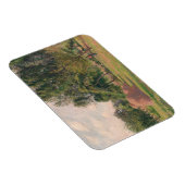 Camille Pissarro | Haystacks, Morning, Eragny Magneet (Rechterzijde)