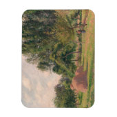 Camille Pissarro | Haystacks, Morning, Eragny Magneet (Verticaal)