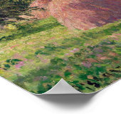 Camille Pissarro Haystacks, Morning, Éragny Poster (Hoek)