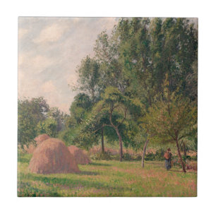Camille Pissarro   Haystacks, Morning, Eragny Tegeltje
