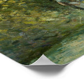 Camille Pissarro - Het gans meisje in Montfoucault Poster (Hoek)