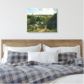Camille Pissarro - Jalais Hill, Pontoise Canvas Afdruk (Insitu (Slaapkamer))
