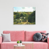 Camille Pissarro - Jalais Hill, Pontoise Canvas Afdruk (Insitu (Woonkamer))