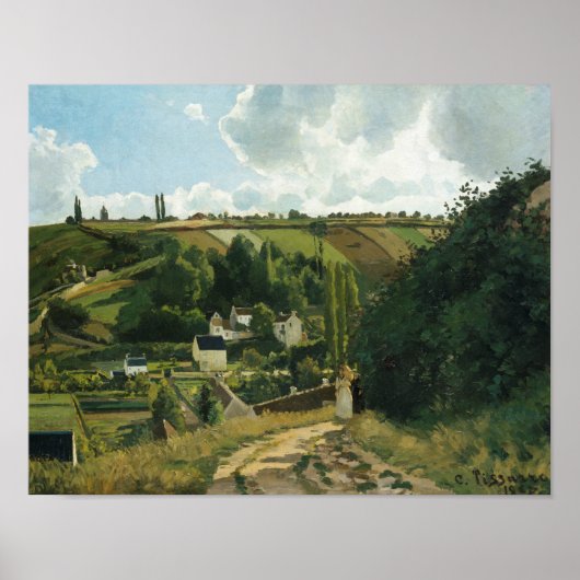 Camille Pissarro - Jalais Hill, Pontoise Poster (Voorkant)