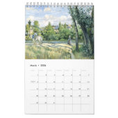 Camille Pissarro Kalender impressionisten (Mar 2026)