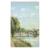 Camille Pissarro Kalender impressionisten (Hoes)