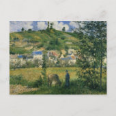 Camille Pissarro | Landschap in Chaponval, 1880 Briefkaart (Voorkant)