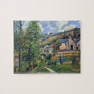 Camille Pissarro - Landschap in Pontiospuzzel Legpuzzel