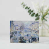 Camille Pissarro- Le Boulevard de Clichy Briefkaart (Staand voorkant)