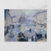 Camille Pissarro- Le Boulevard de Clichy Briefkaart (Voorkant)