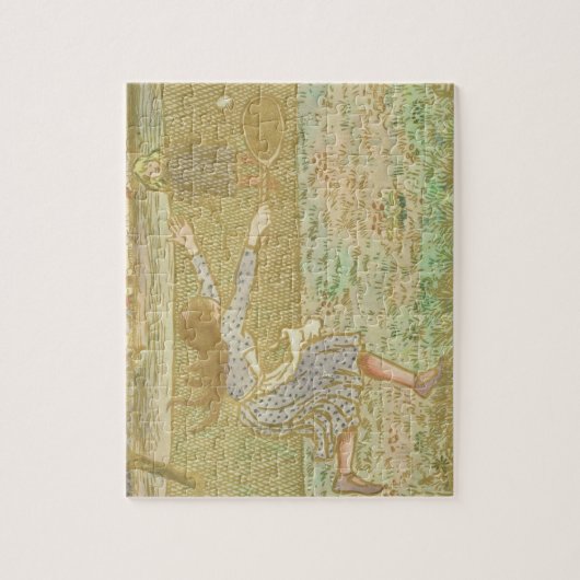 Camille Pissarro | Meisjes die Tennis spelen uit ' Legpuzzel (Verticaal)