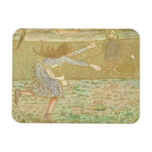 Camille Pissarro Meisjes die Tennis spelen uit ' Magneet