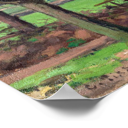 Camille Pissarro Near Sydenham Hill Poster (Hoek)