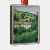 Camille Pissarro | Pad in het dorp, 1875 Metalen Ornament (Rechts)