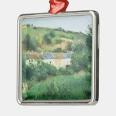 Camille Pissarro | Pad in het dorp, 1875 Metalen Ornament (Links)