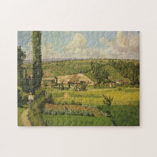 Camille Pissarro | Paysage aux Patis, Pointoise Legpuzzel (Horizontaal)