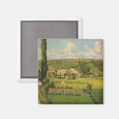 Camille Pissarro | Paysage aux Patis, Pointoise Magneet (Voorkant / Achterkant)