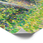 Camille Pissarro - Peasants houses, Eragny Poster (Hoek)