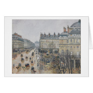 Camille Pissarro Plaats van Theater Francais, Pa