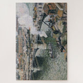 Camille Pissarro Pont Boieldieu in Rouen Painting Legpuzzel (Verticaal)