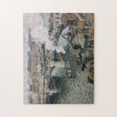 Camille Pissarro Pont Boieldieu in Rouen Painting Legpuzzel (Verticaal)