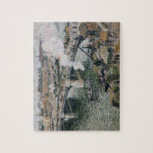Camille Pissarro Pont Boieldieu in Rouen Painting Legpuzzel (Verticaal)