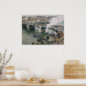 Camille Pissarro Pont Boieldieu in Rouen Painting Poster (Keuken)